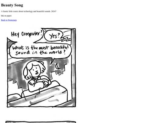 comics/beautysong screenshot