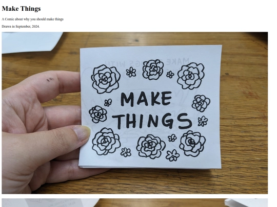 comics/makethings screenshot