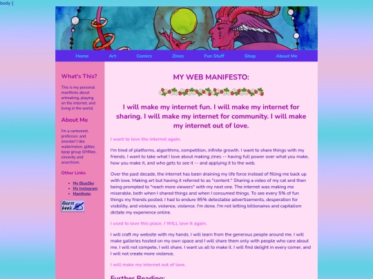 manifesto screenshot