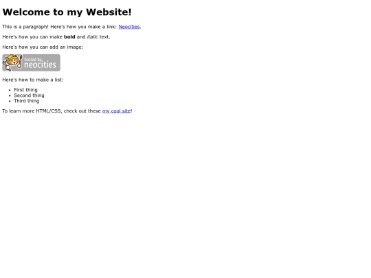 working screenshot