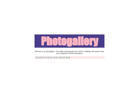Photogallery screenshot
