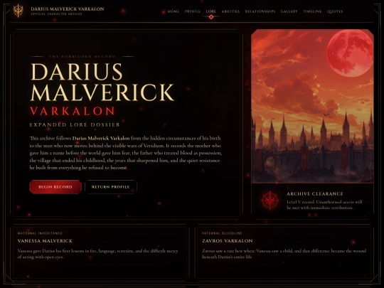 lore screenshot