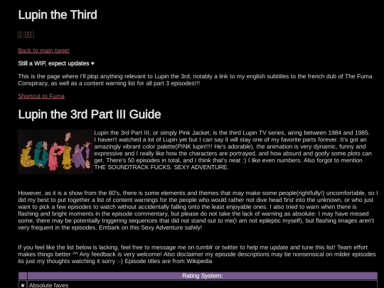 lupin-iii screenshot