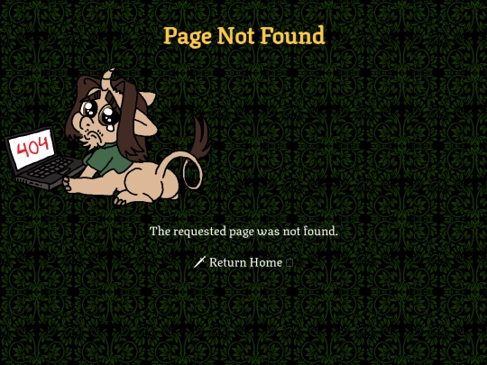 not_found screenshot