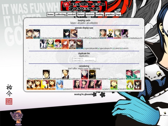 neotcg/keepingcards screenshot