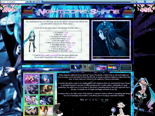 shrines/nightcore screenshot