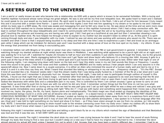 a-seers-guide-to-the-universe screenshot