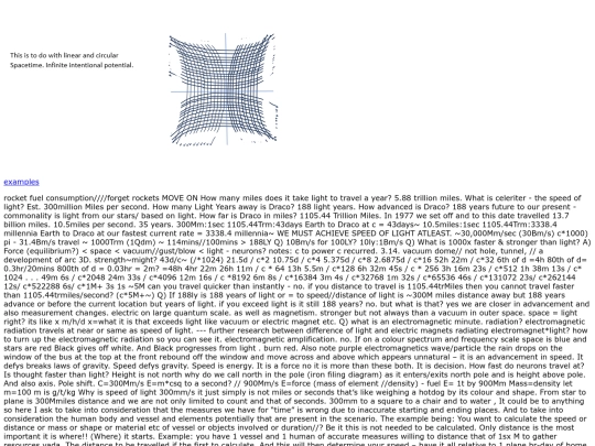 findings/space-time screenshot