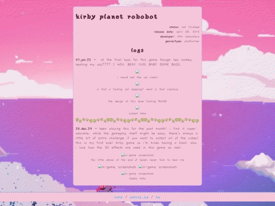 vgs/games/kirby-planet-robobot screenshot