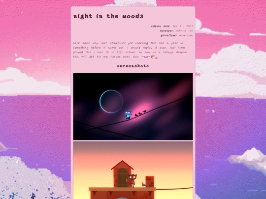 vgs/games/nitw screenshot