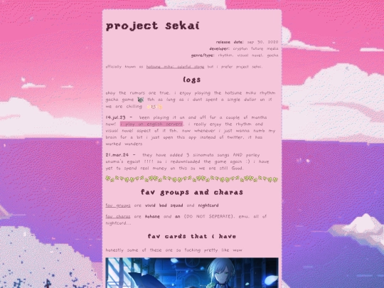 vgs/games/prsk screenshot