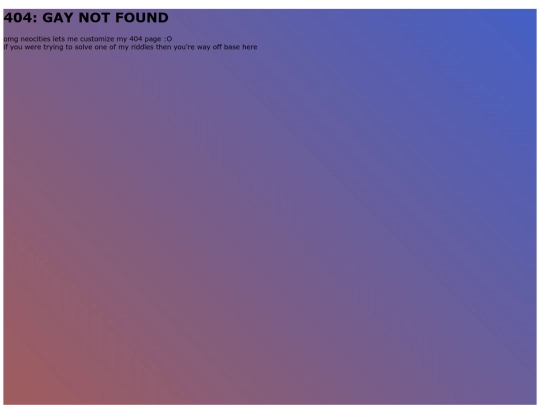 not_found screenshot