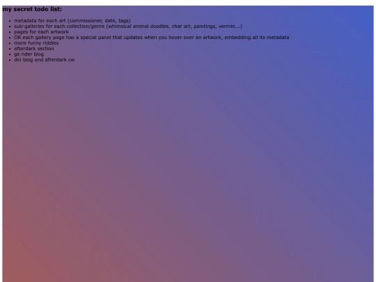 todo screenshot