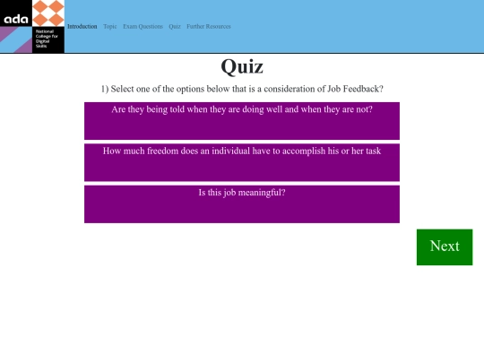 quiz screenshot