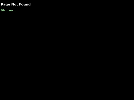 not_found screenshot