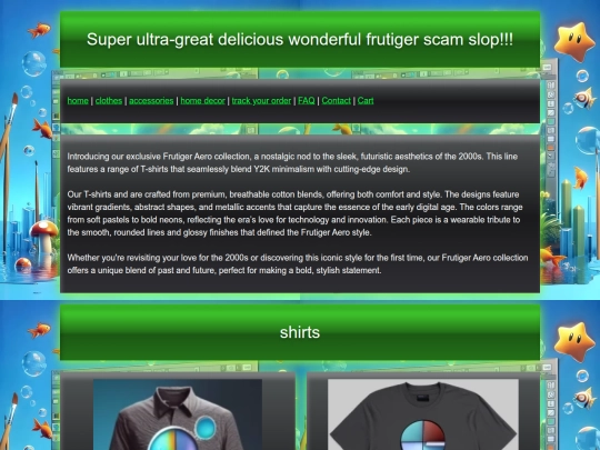 Super-frutiger-scam-slop/clothes screenshot