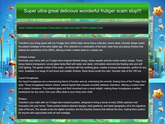 Super-frutiger-scam-slop/decor screenshot
