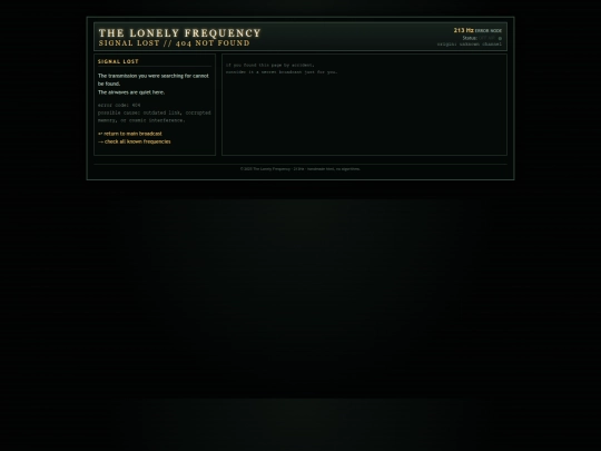 not_found screenshot