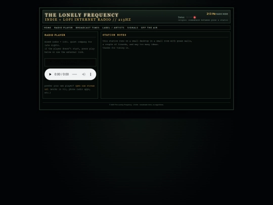 radio screenshot
