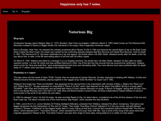 Nothorious screenshot