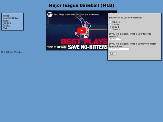 Baseball_(Final_Project)/Pages/5MLB screenshot