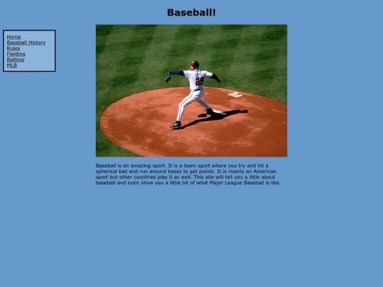 Baseball_(Final_Project)/homepage screenshot