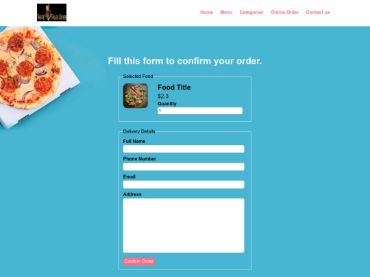 order screenshot