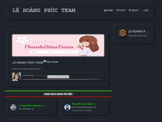 team screenshot