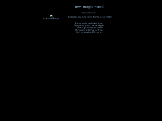 songs/newmagicwand screenshot