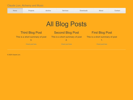 archive screenshot