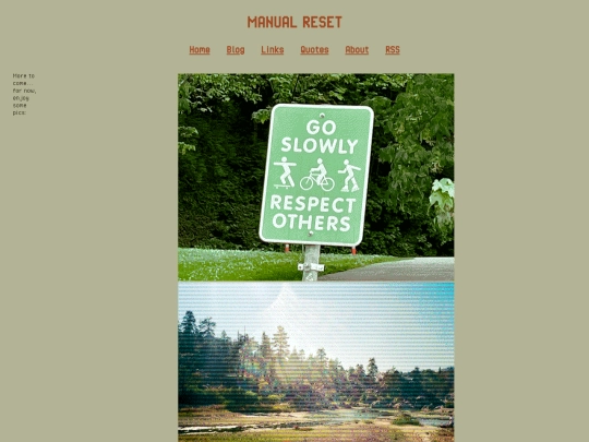 blog screenshot