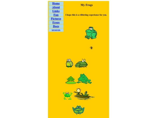 frogs screenshot