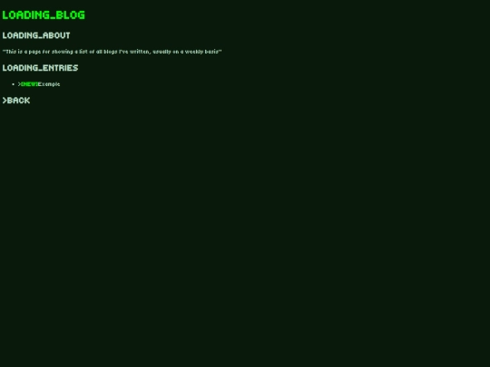 blog screenshot