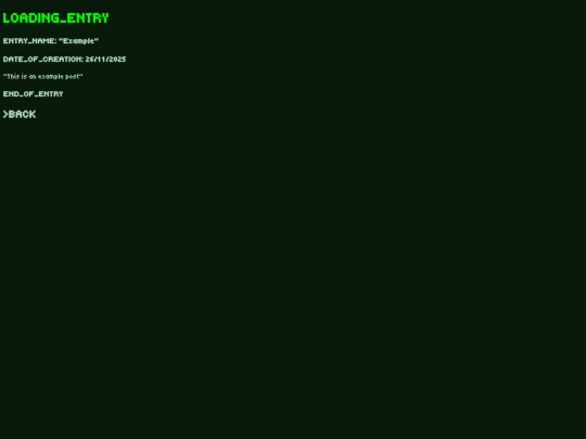 blog/example screenshot