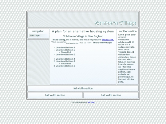 SembersVillage screenshot