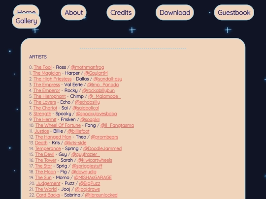 2023/credits screenshot