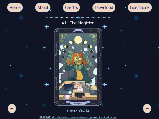 card/themagician screenshot