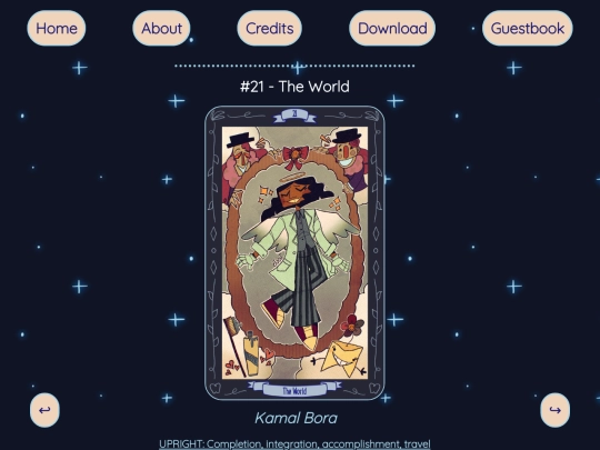 card/theworld screenshot