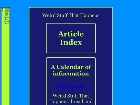 Articles screenshot
