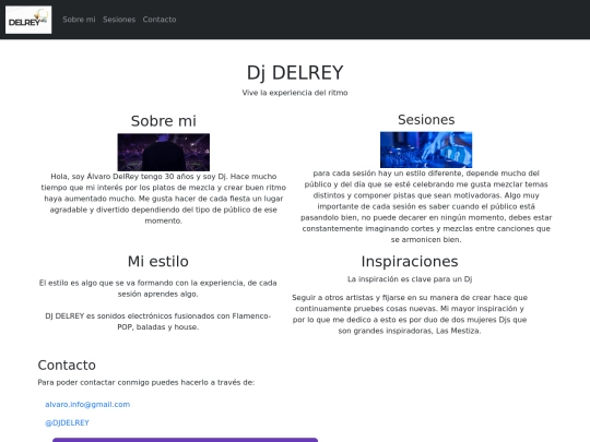 proyecto web screenshot