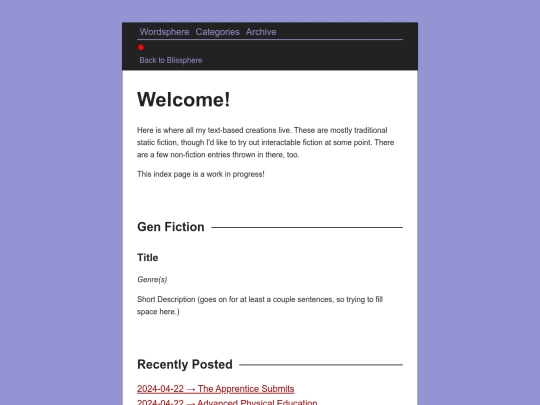 writing screenshot