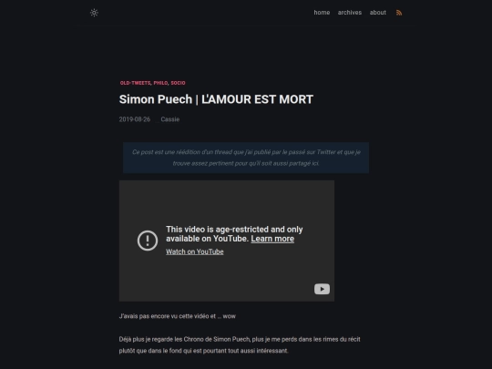 l-amour-est-mort screenshot