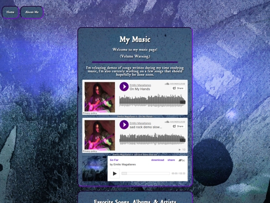 Music screenshot