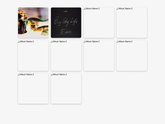 Project /Albums /album screenshot