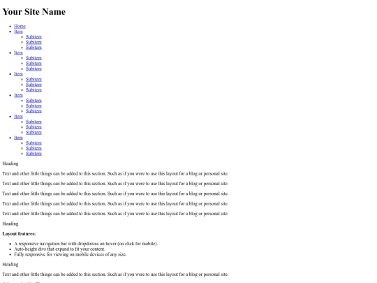 test screenshot