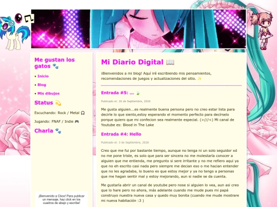 blog screenshot
