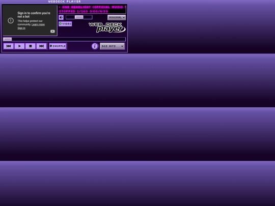 webdeck-player/music_player screenshot