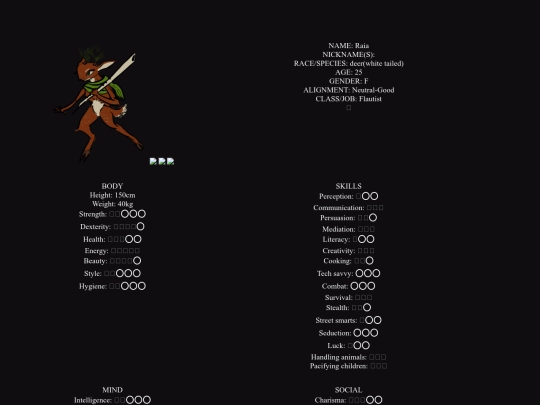 characters/raia web plate screenshot