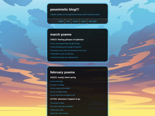 poems screenshot
