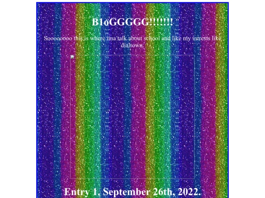 BloG screenshot